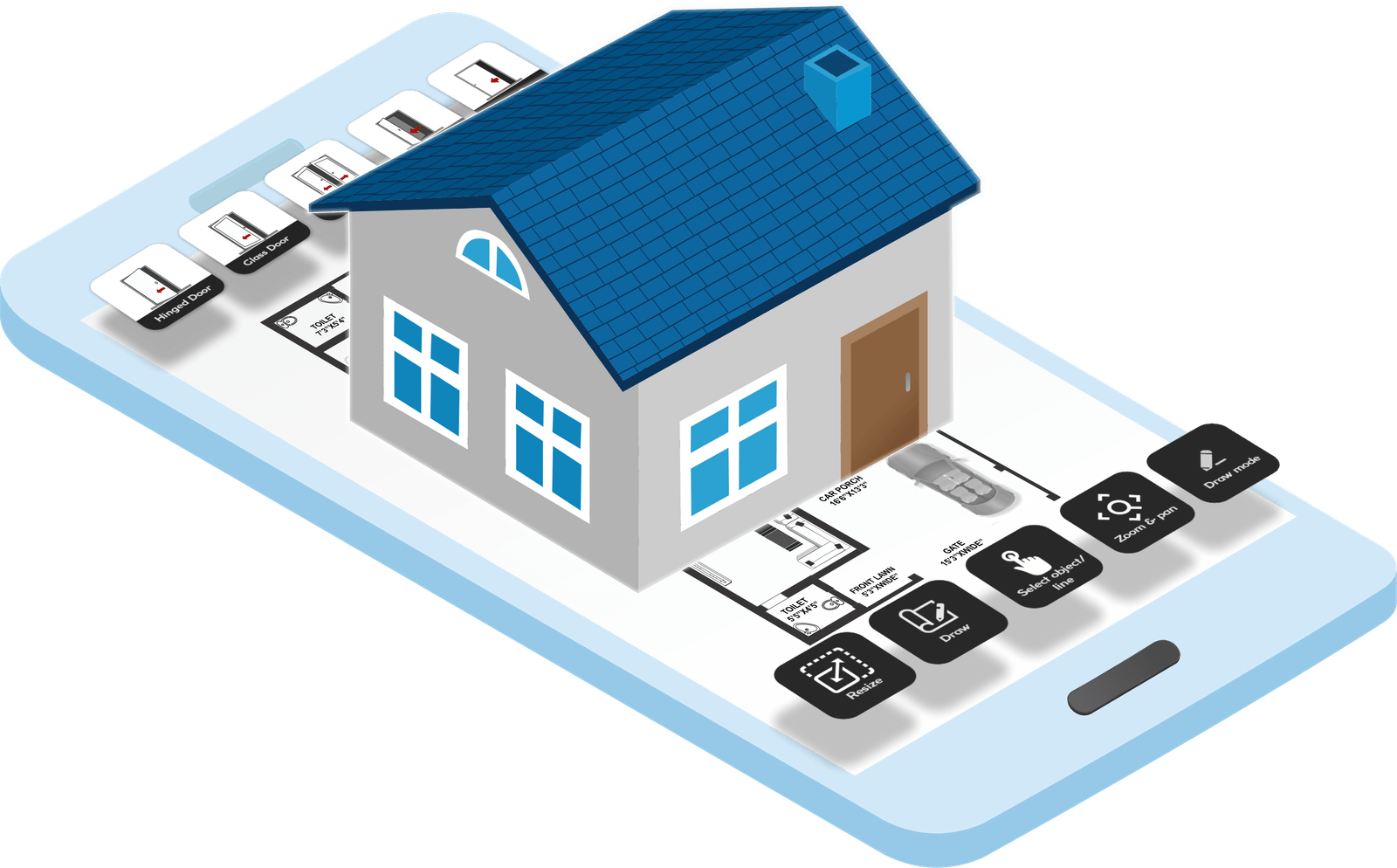 draw floor plan